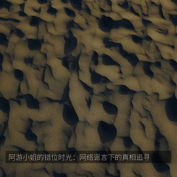 阿游小姐的错位时光：网络谣言下的真相追寻